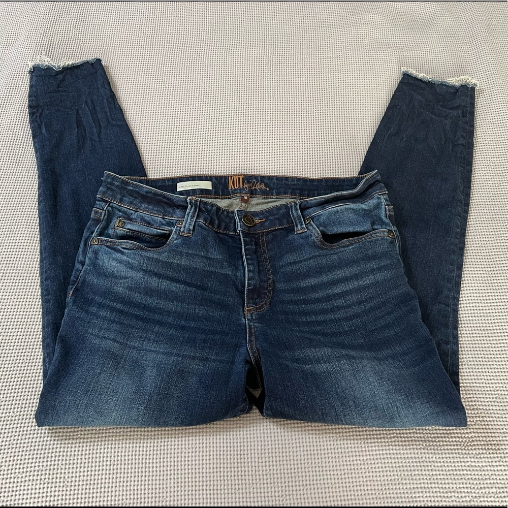 Kut from Kloth Carlos Skinny Ankle jeans